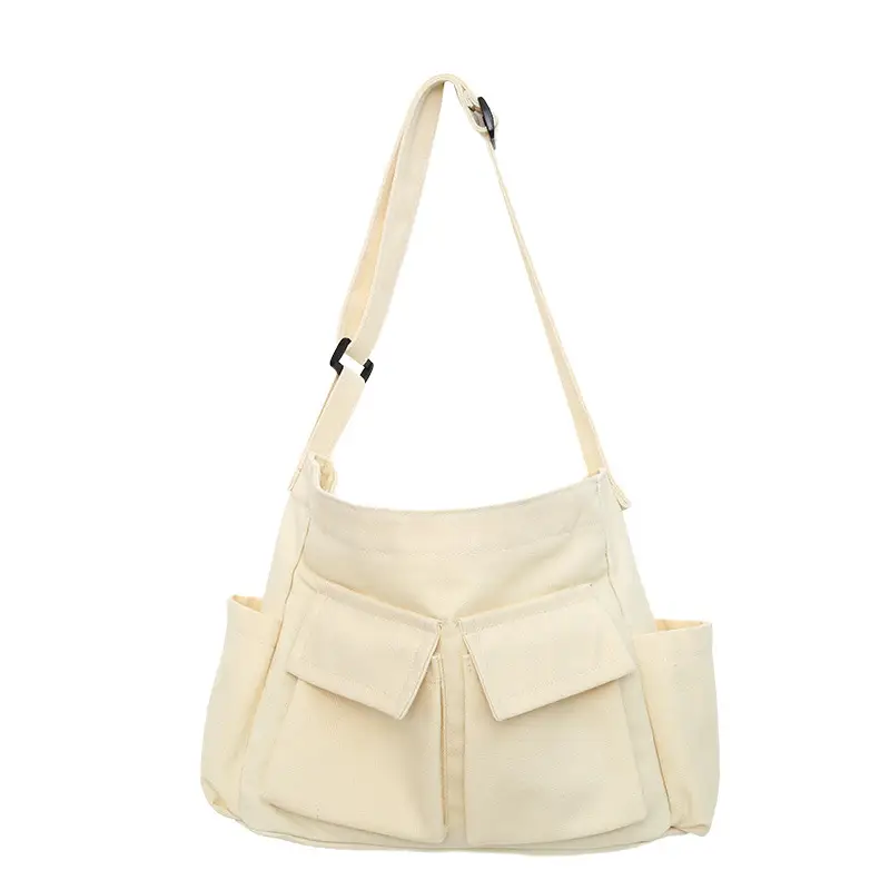 Large Capacity Canvas Bag for Men Women Travel Messenger - Image 4