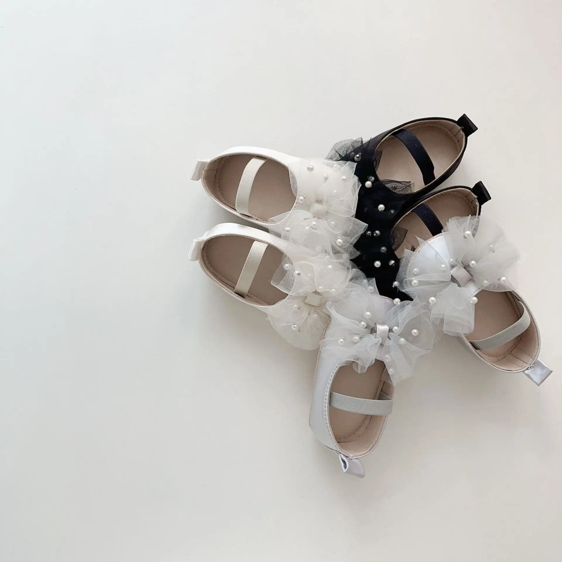 Baby Pearl Bow Slippers for Girls 0-2 Years — feature 34