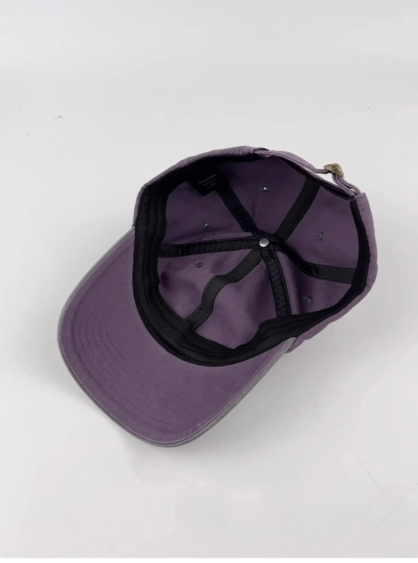2025 Washable Cotton Baseball Cap Love Purple Grey — feature 8