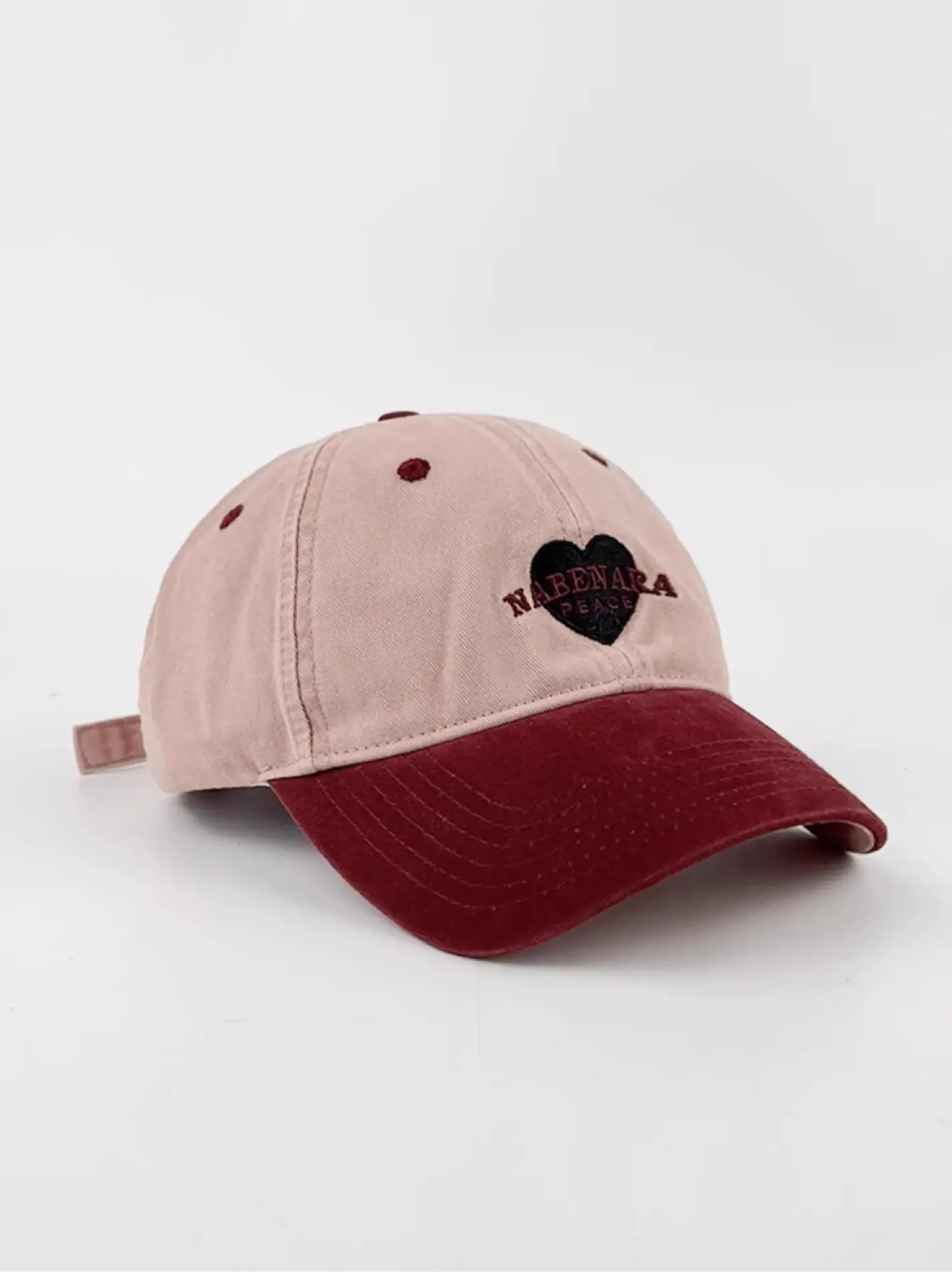 2025 Washable Cotton Baseball Cap Love Purple Grey — feature 9