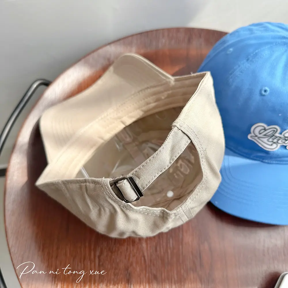 Korean Style Embroidered Baseball Caps Women's Wide Brim Soft Top - Image 13