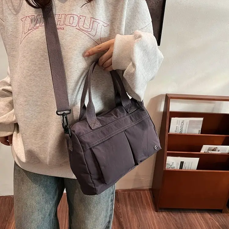 Japanese & Korean Style Lightweight Water-repellent Handbag - Image 11