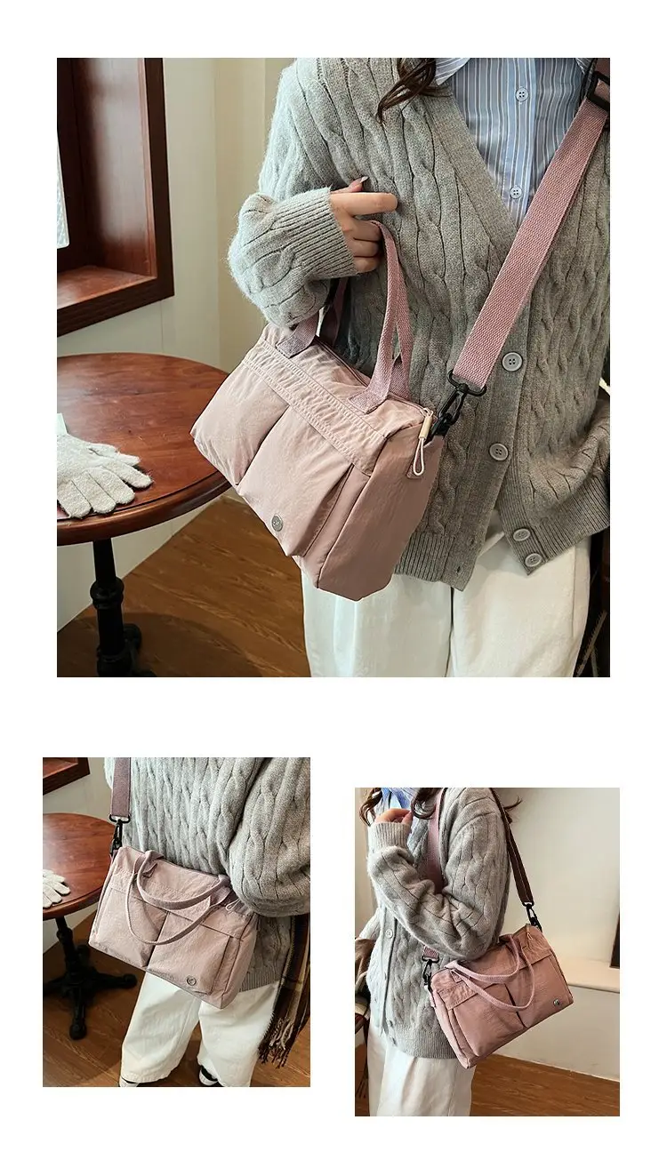 Japanese & Korean Style Lightweight Water-repellent Handbag — feature 10