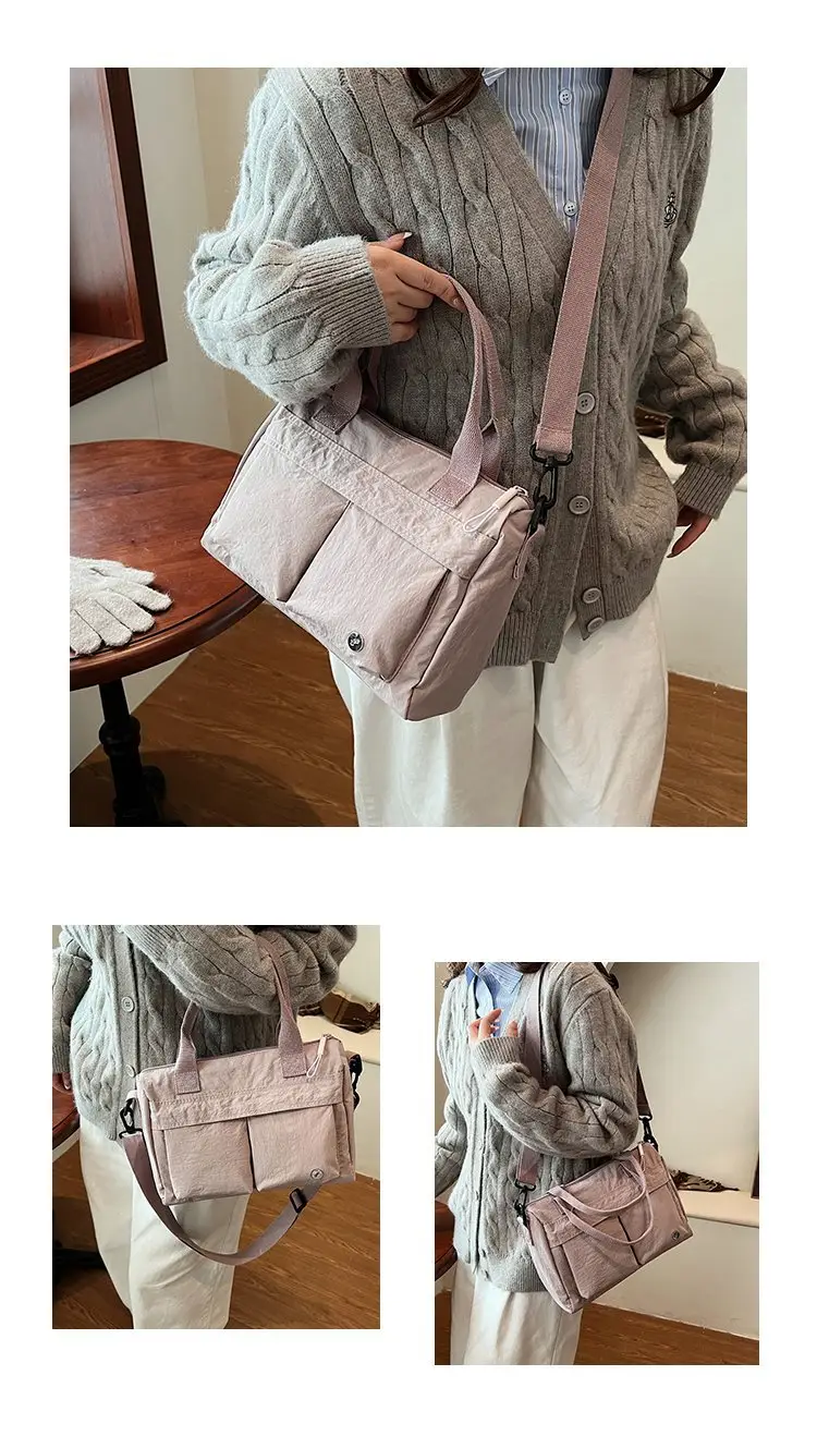 Japanese & Korean Style Lightweight Water-repellent Handbag — feature 12