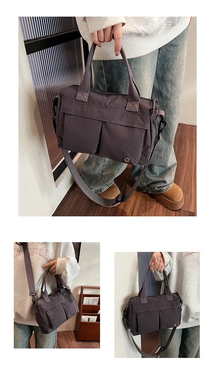 Japanese & Korean Style Lightweight Water-repellent Handbag — feature 13