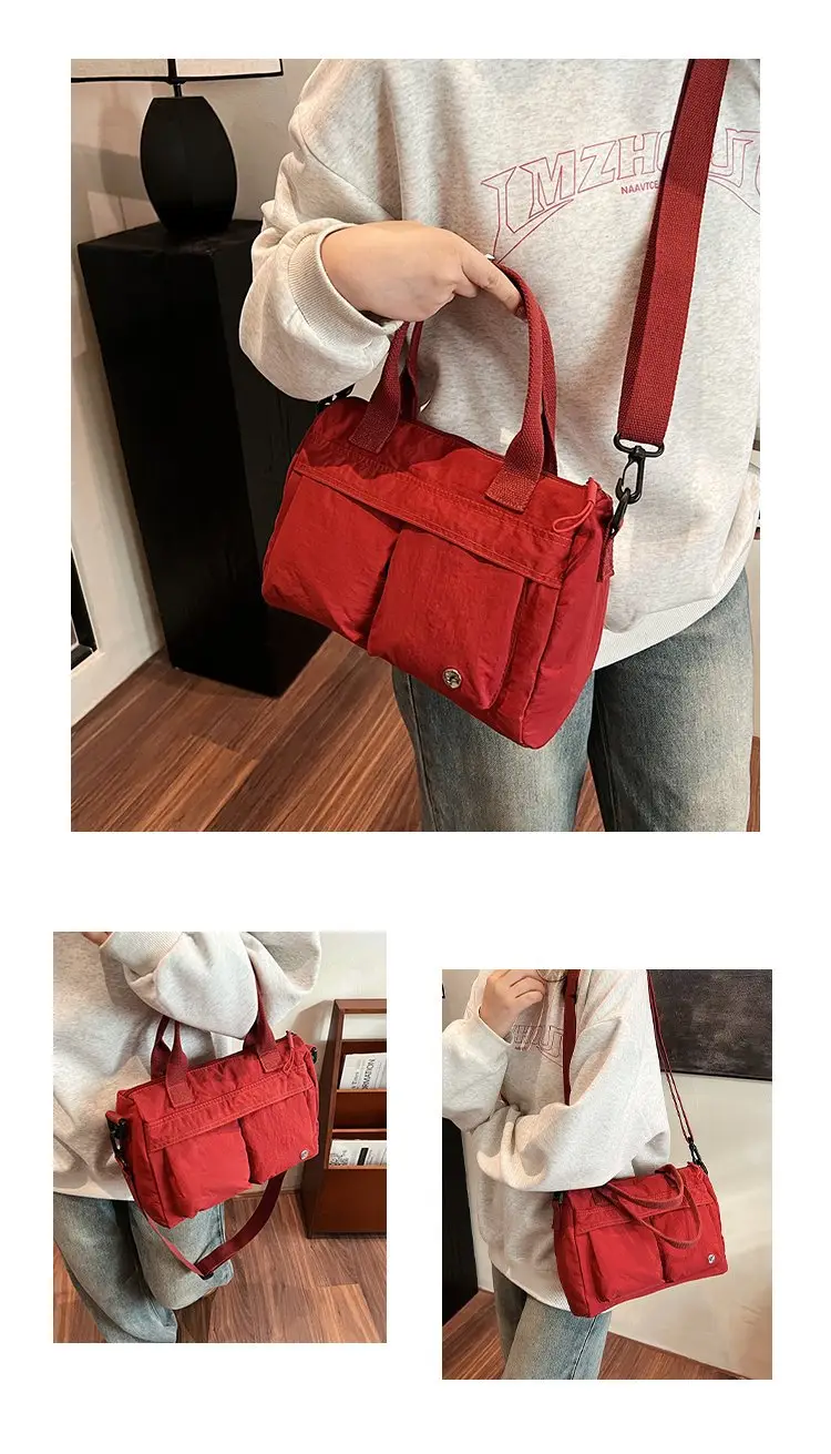 Japanese & Korean Style Lightweight Water-repellent Handbag — feature 14