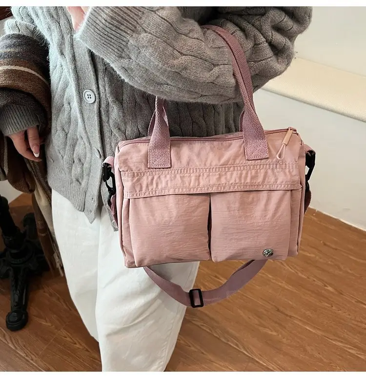 Japanese & Korean Style Lightweight Water-repellent Handbag — feature 19