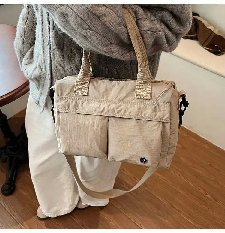 Japanese & Korean Style Lightweight Water-repellent Handbag — feature 25