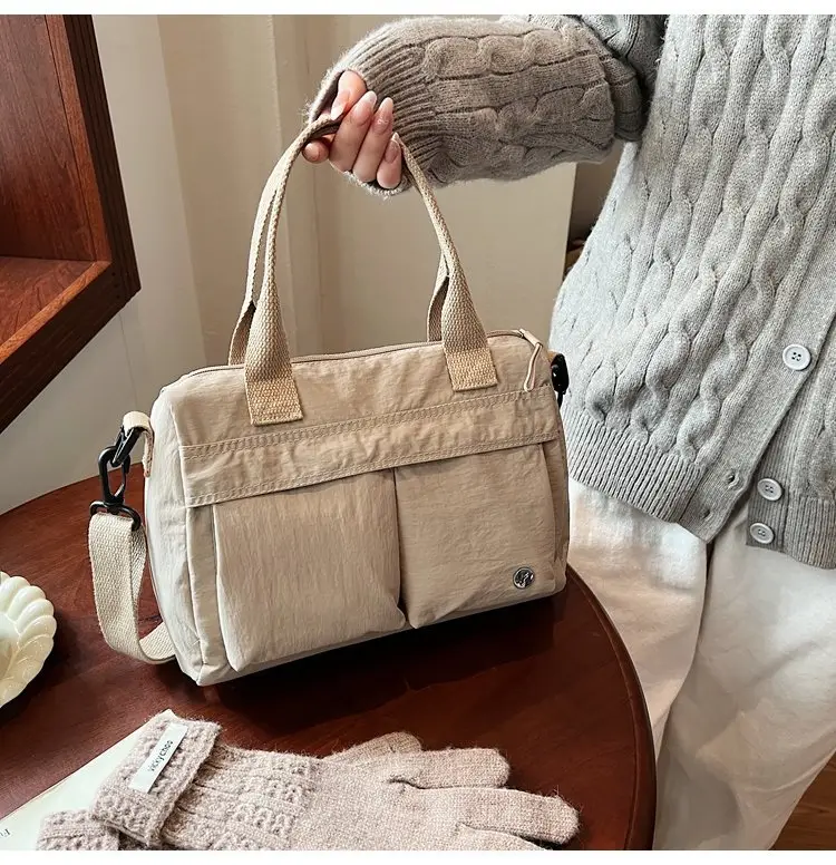 Japanese & Korean Style Lightweight Water-repellent Handbag — feature 26