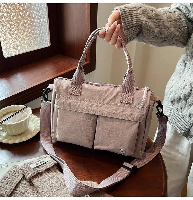 Japanese & Korean Style Lightweight Water-repellent Handbag — feature 27