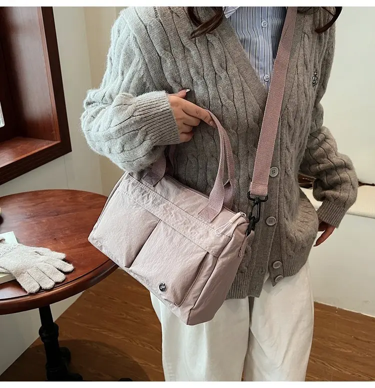 Japanese & Korean Style Lightweight Water-repellent Handbag — feature 30
