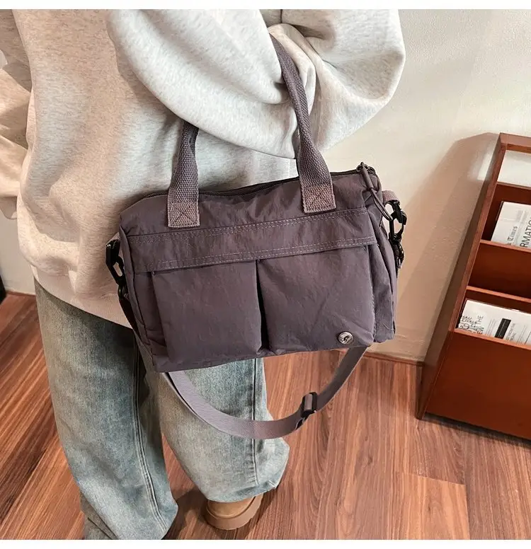 Japanese & Korean Style Lightweight Water-repellent Handbag — feature 33