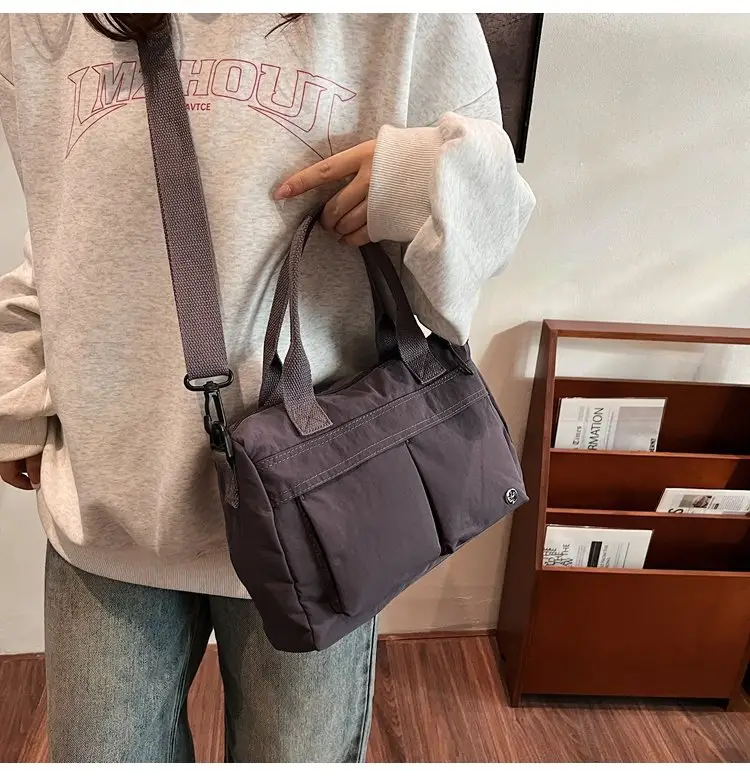 Japanese & Korean Style Lightweight Water-repellent Handbag — feature 34