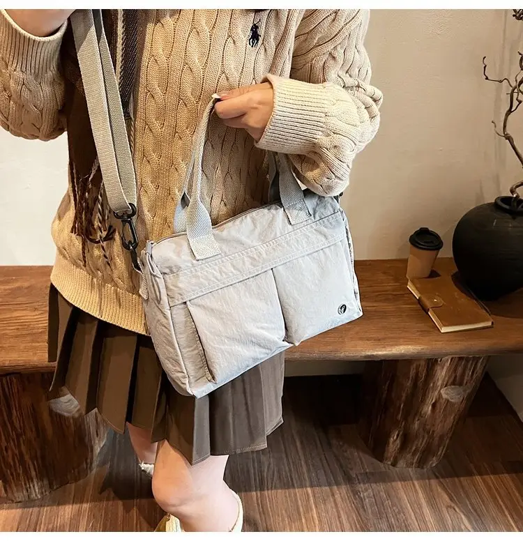 Japanese & Korean Style Lightweight Water-repellent Handbag — feature 46