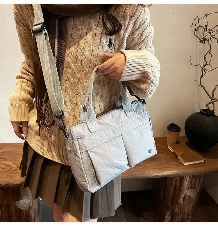 Japanese & Korean Style Lightweight Water-repellent Handbag — feature 47