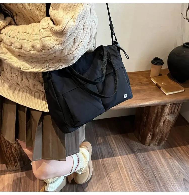 Japanese & Korean Style Lightweight Water-repellent Handbag — feature 51