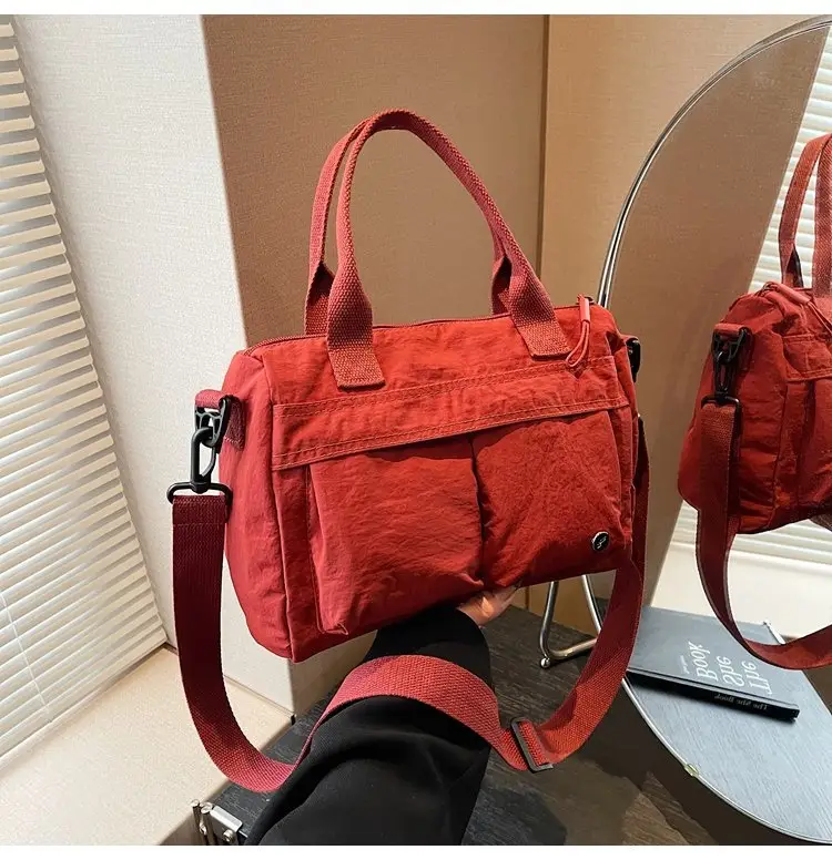 Japanese & Korean Style Lightweight Water-repellent Handbag — feature 57