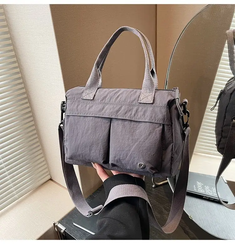 Japanese & Korean Style Lightweight Water-repellent Handbag — feature 59