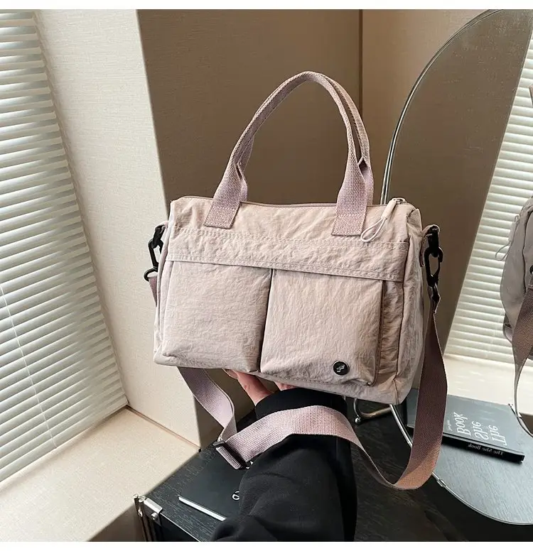 Japanese & Korean Style Lightweight Water-repellent Handbag — feature 60