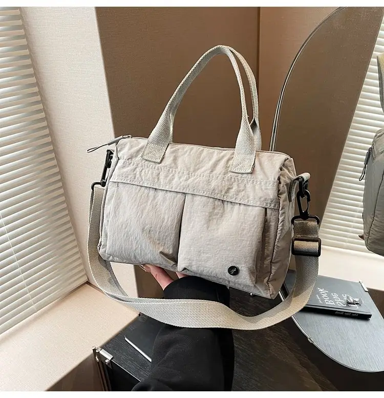 Japanese & Korean Style Lightweight Water-repellent Handbag — feature 61
