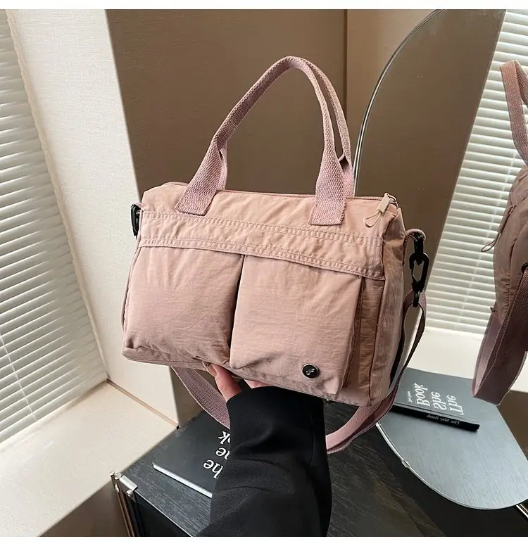 Japanese & Korean Style Lightweight Water-repellent Handbag — feature 63