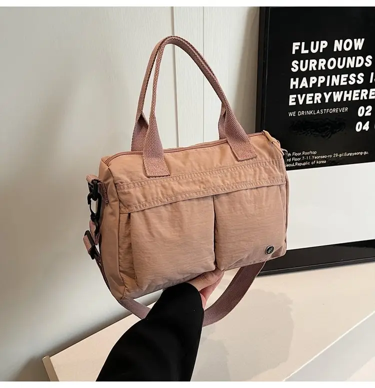 Japanese & Korean Style Lightweight Water-repellent Handbag — feature 68