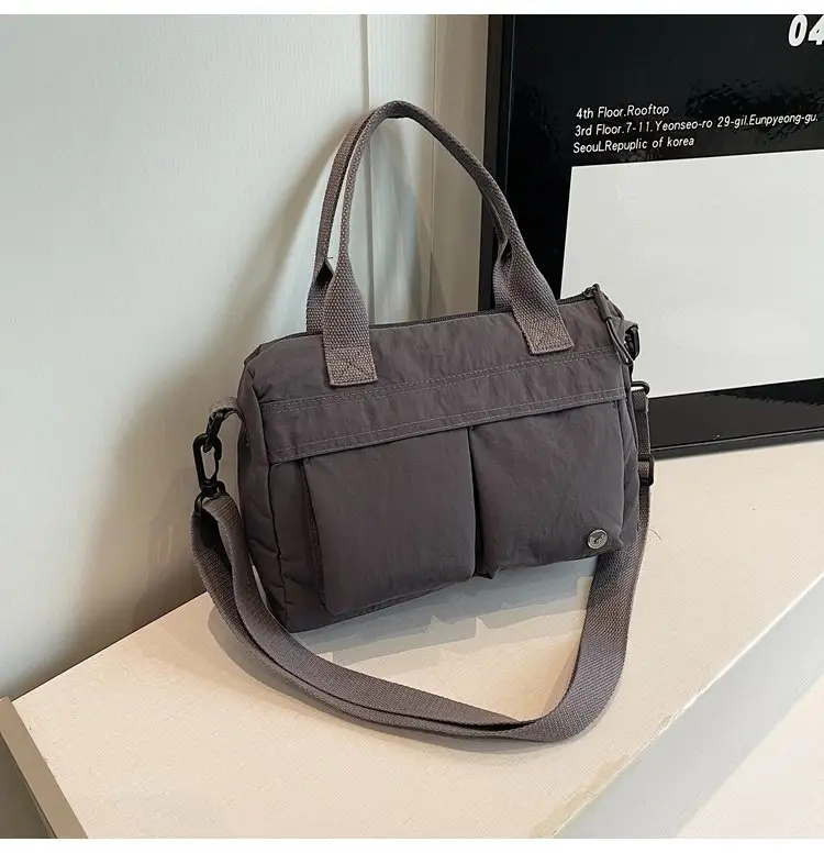 Japanese & Korean Style Lightweight Water-repellent Handbag — feature 71