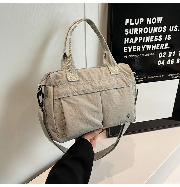 Japanese & Korean Style Lightweight Water-repellent Handbag — feature 73