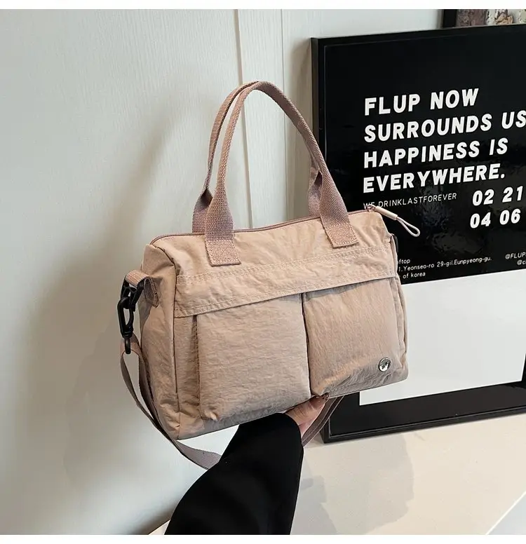 Japanese & Korean Style Lightweight Water-repellent Handbag — feature 74