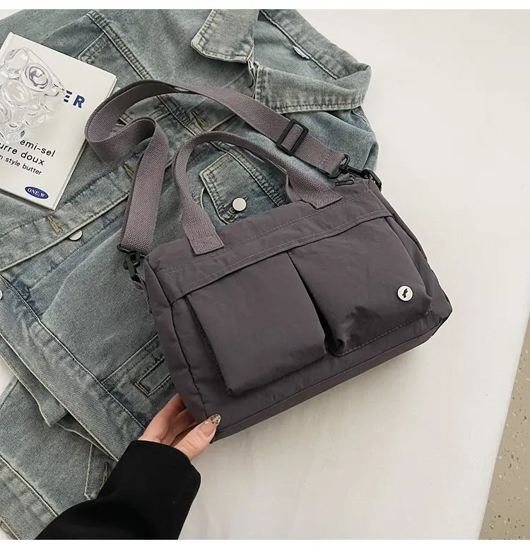 Japanese & Korean Style Lightweight Water-repellent Handbag — feature 76