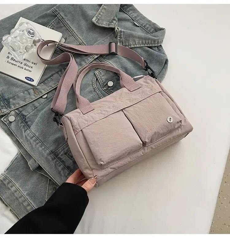 Japanese & Korean Style Lightweight Water-repellent Handbag — feature 78