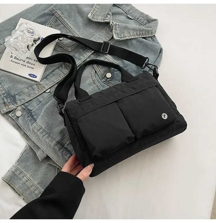 Japanese & Korean Style Lightweight Water-repellent Handbag — feature 79