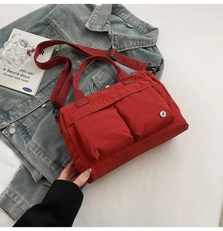 Japanese & Korean Style Lightweight Water-repellent Handbag — feature 80