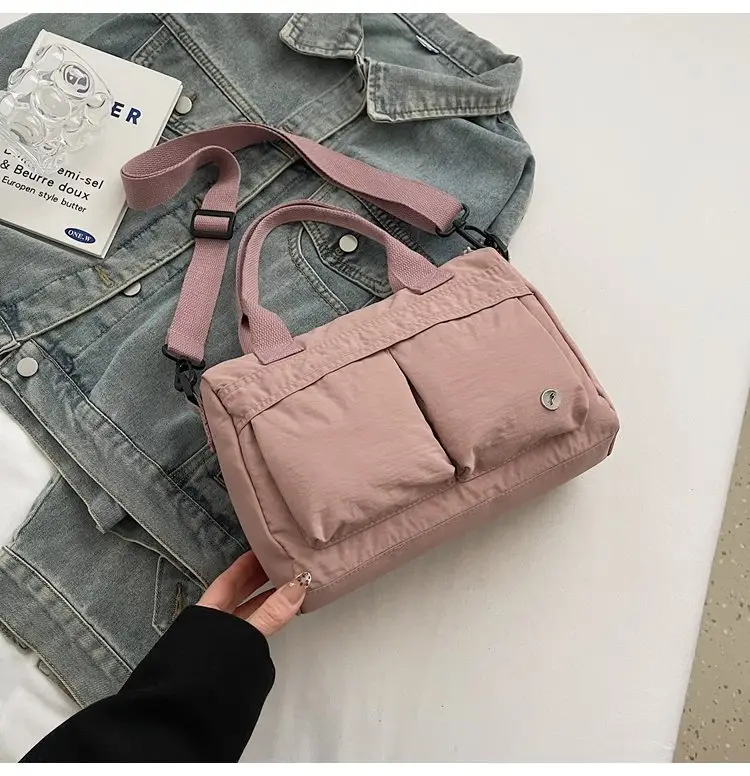 Japanese & Korean Style Lightweight Water-repellent Handbag — feature 82