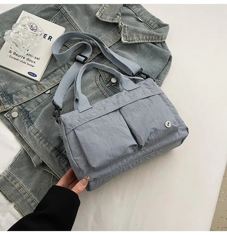 Japanese & Korean Style Lightweight Water-repellent Handbag — feature 83