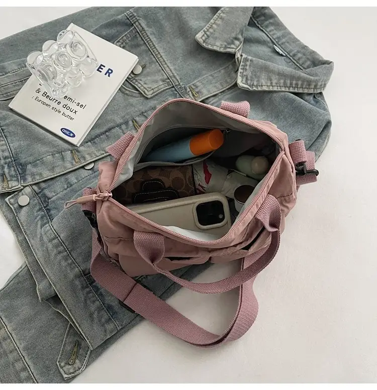 Japanese & Korean Style Lightweight Water-repellent Handbag — feature 88