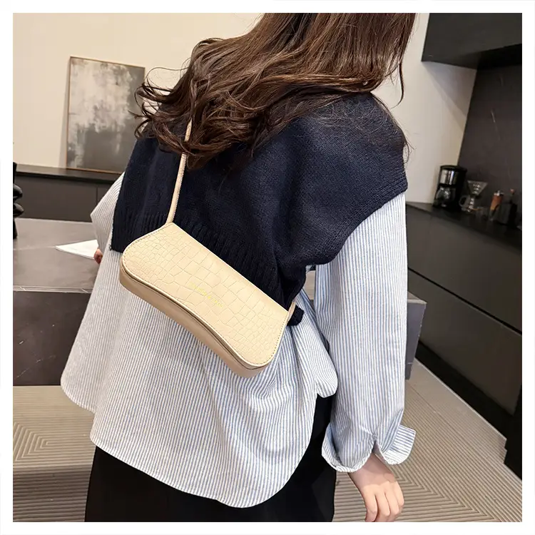 Pink Quilted Shoulder Crossbody Bag for Women — feature 16