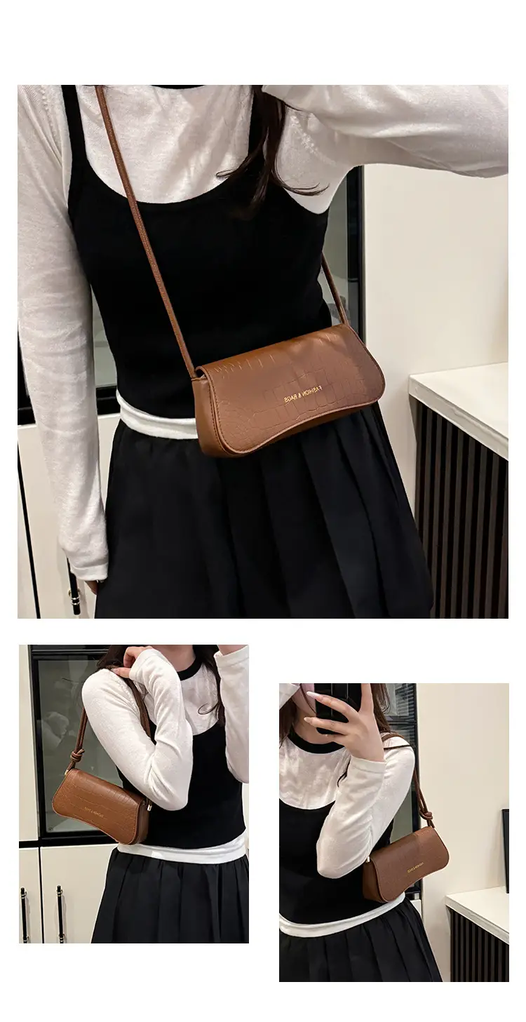 Pink Quilted Shoulder Crossbody Bag for Women — feature 26
