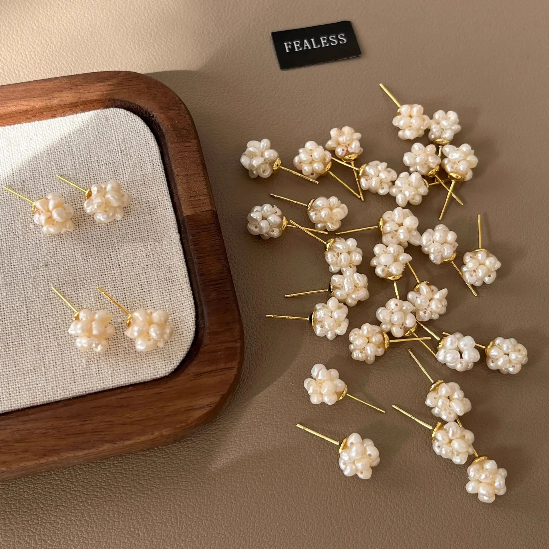 French Pearl Earrings for Women Retro Elegant Fashion — feature 6
