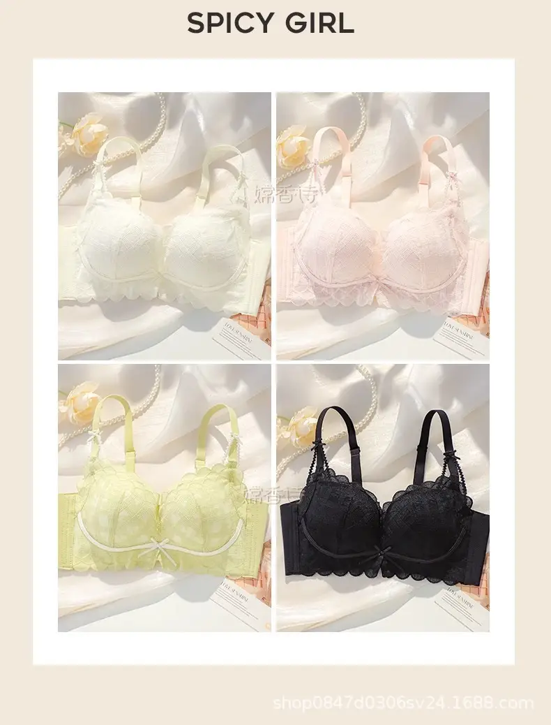 Lace Push Up Bra Women Summer 2025 Anti Sagging — feature 19