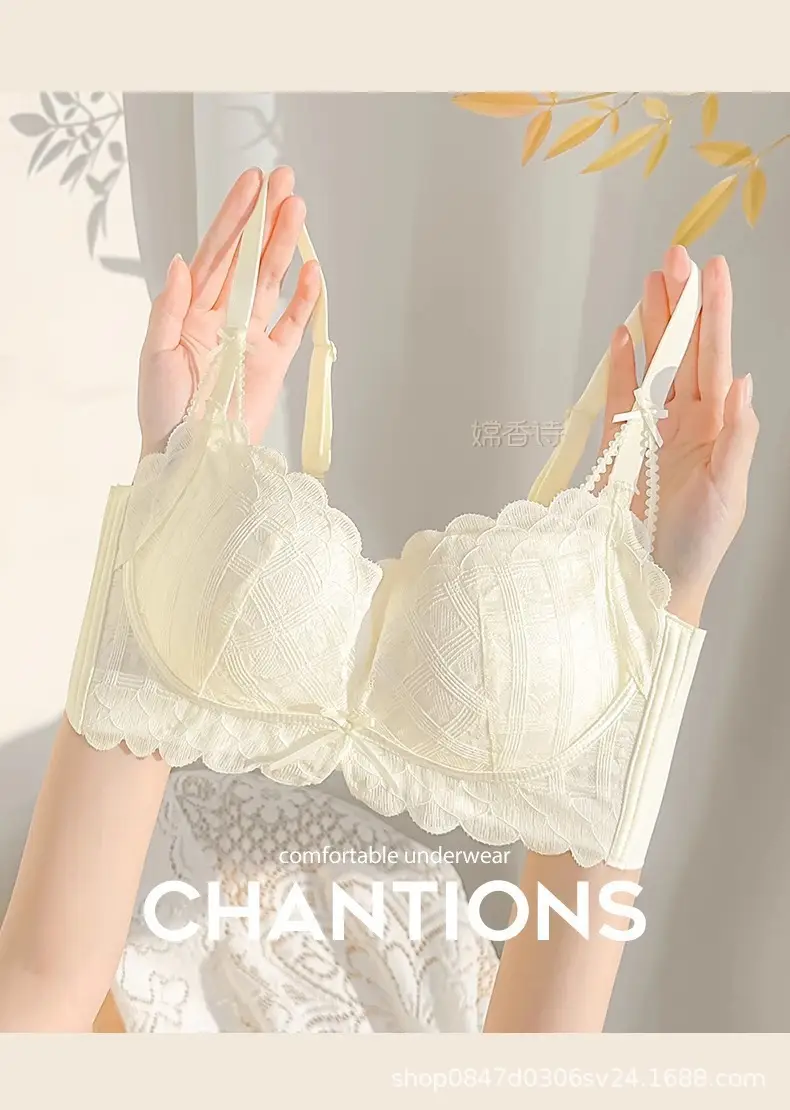 Lace Push Up Bra Women Summer 2025 Anti Sagging — feature 23