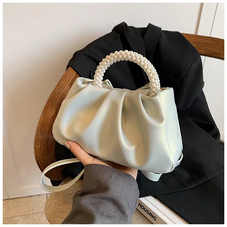 Pink Pearl Handle Shoulder Crossbody Bag — feature 16