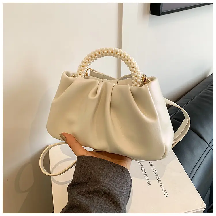 Pink Pearl Handle Shoulder Crossbody Bag — feature 18
