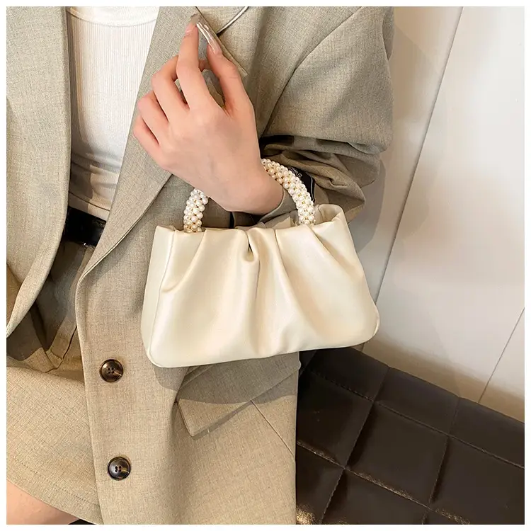 Pink Pearl Handle Shoulder Crossbody Bag — feature 22