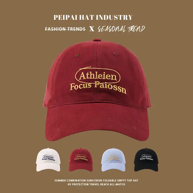 Athlemien Focus Patosson Cap Women Men Red Light Blue Black