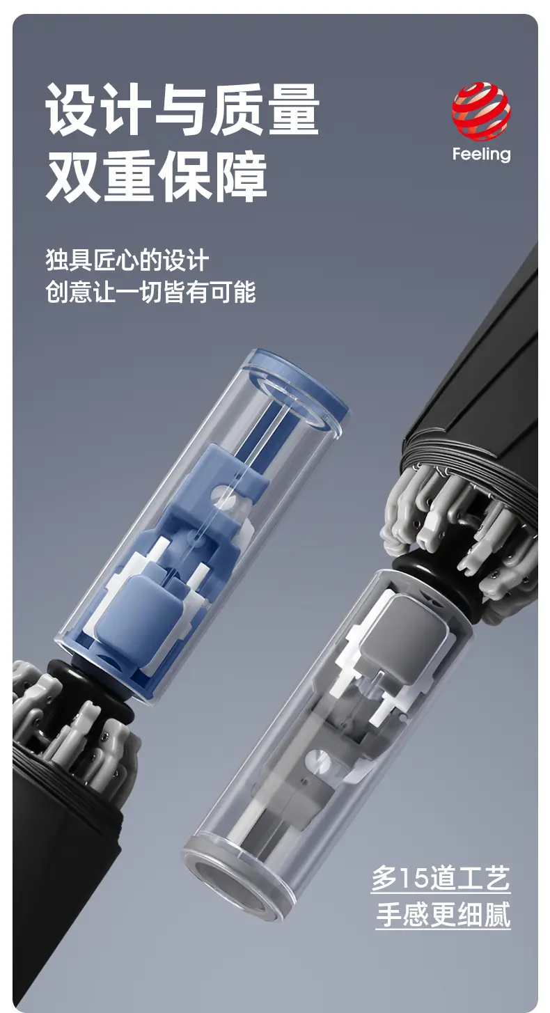 10K Reverse Collation Safety Umbrella with Mechanical Handle — feature 3