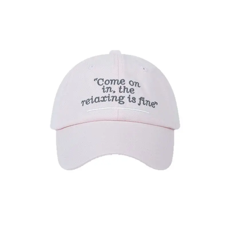 2025 New Embroidered Baseball Cap White Small Men Women - Image 8