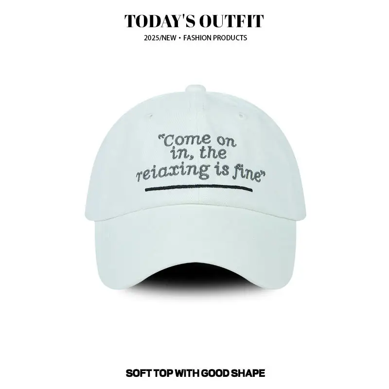 2025 New Embroidered Baseball Cap White Small Men Women — feature 17