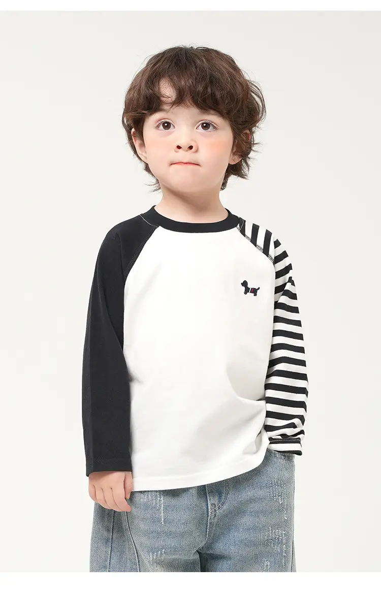 Boys Pure Cotton Long Sleeve T-Shirt Spring 2026 — feature 17