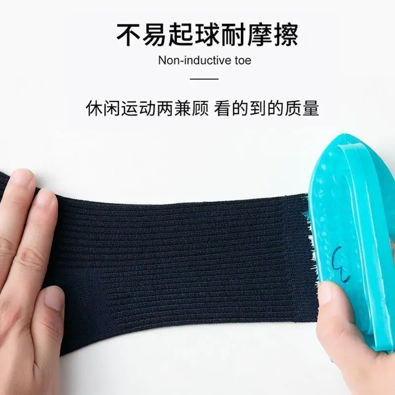Military Training Socks Men's Summer Socks Wear-resistant Winter Socks Middle Tube Odor-proof Navy Blue Black Winter Breathable Sports Socks — feature 6